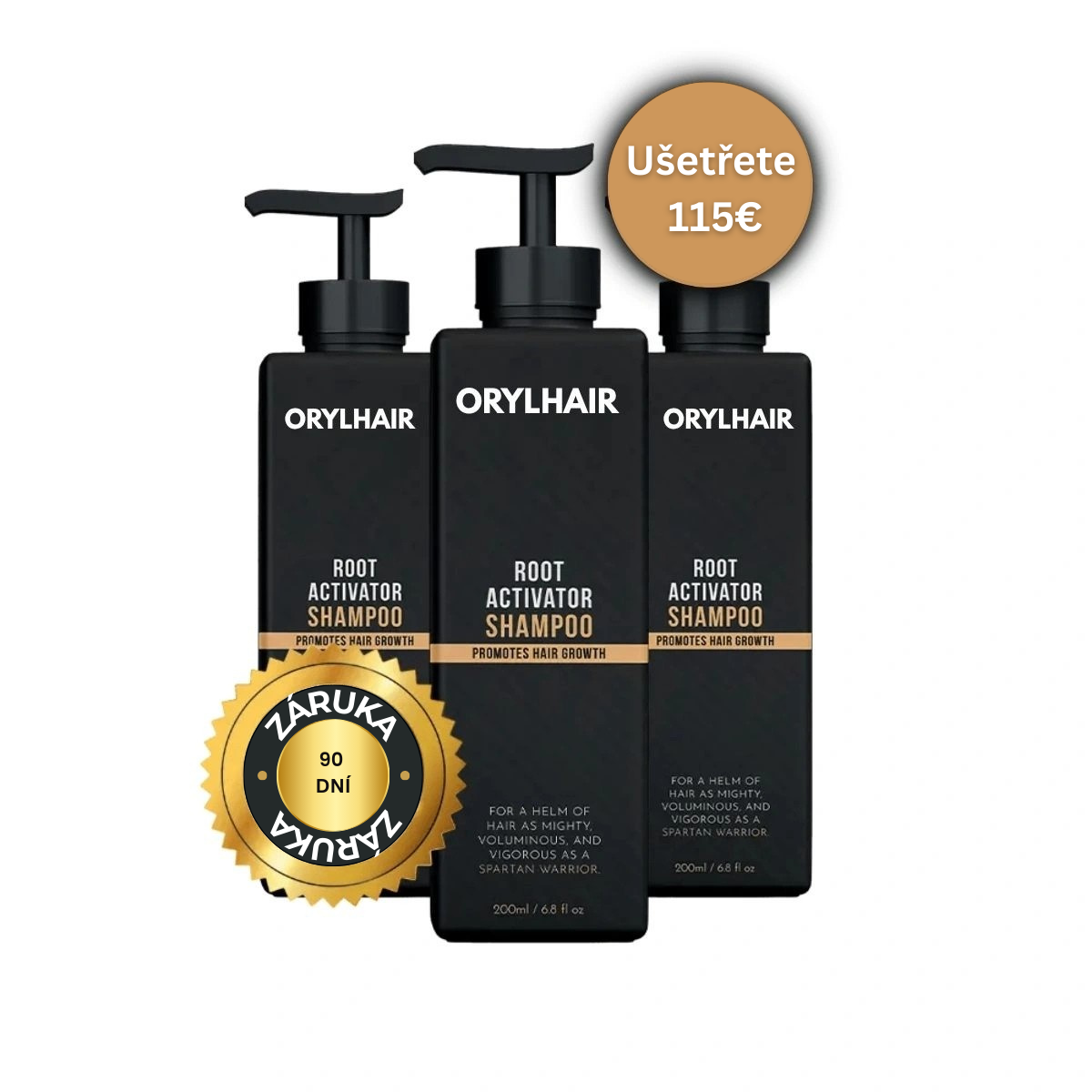Orylo™ RootBoost Šampon pro oživení vlasů