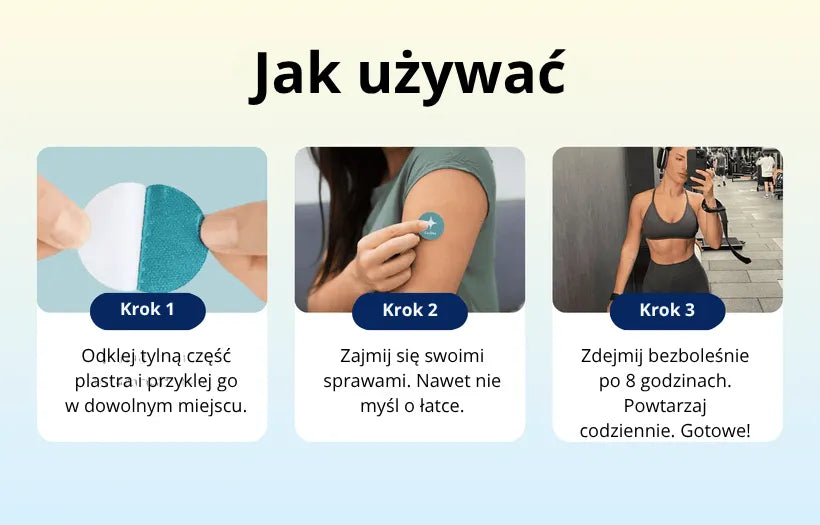 Orylo™ Plaster GLP-1 powstrzymujący zachcianki PL